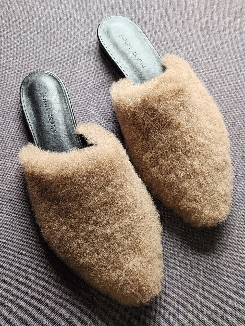 Jenni Kayne Slip-On Shearling Mules - 41